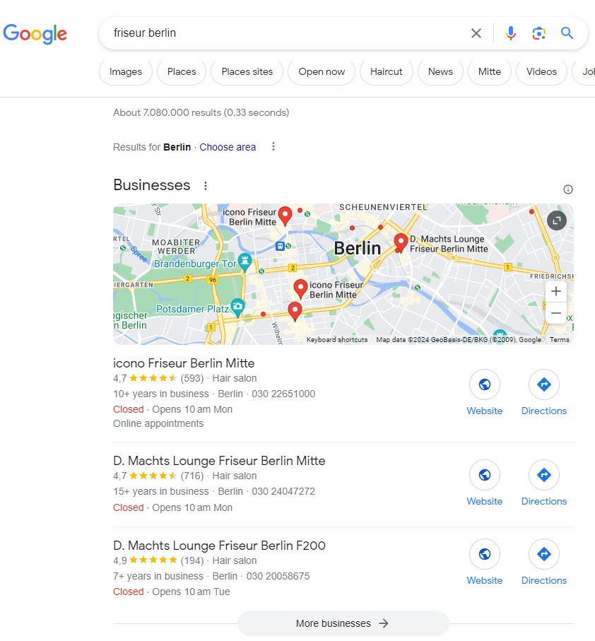 google ranking lokal verbessern